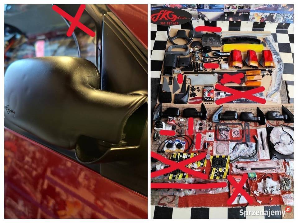 TICO części lusterko lewe prawe składane mazowieckie Konstancin-Jeziorna