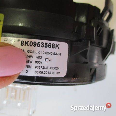 TAŚMA ZWIJAK AIRBAG AUDI 8K0953568K osobowe Pozostałe Części samochodowe wielkopolskie
