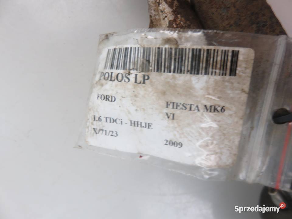 PÓŁOŚ LEWA PRZEDNIA FORD FIESTA MK6 16 TDCi
