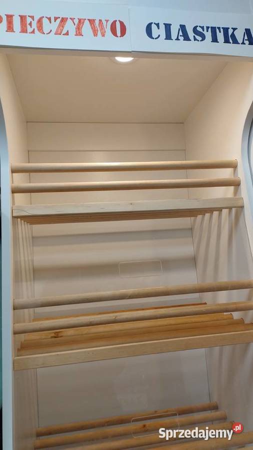 Witryna chłodnicza cukiernicza i regał na Warszawa sprzedam