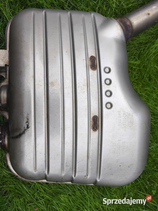 Tłumik końcowy lewy Audi A4 B9 20TFSI 252 Ostrołęka