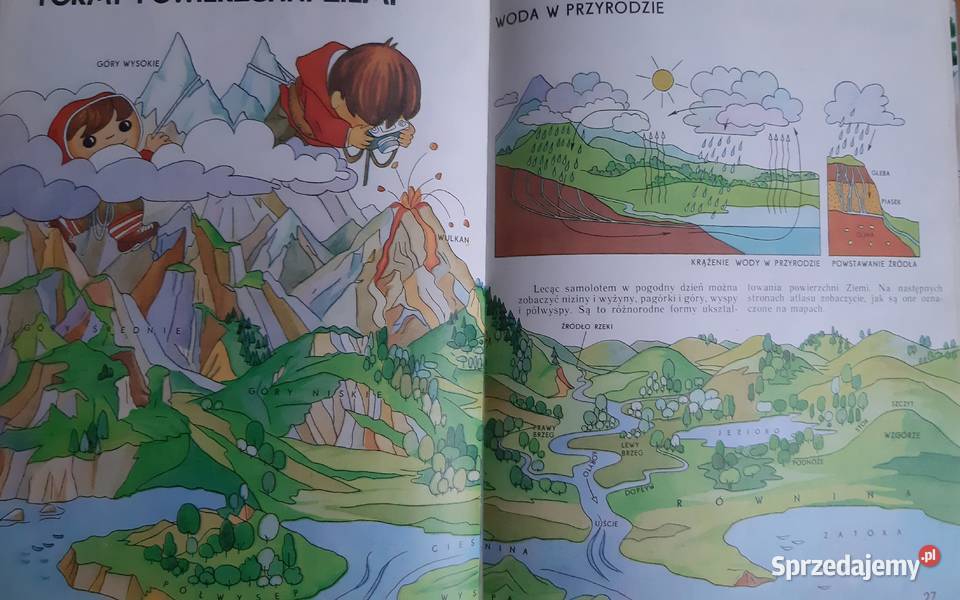Pakiet 5 książek do geografii słownik zagadki i
