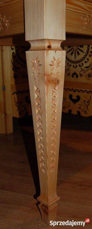 stół góralski drewniany na zamówienie Pozostałe