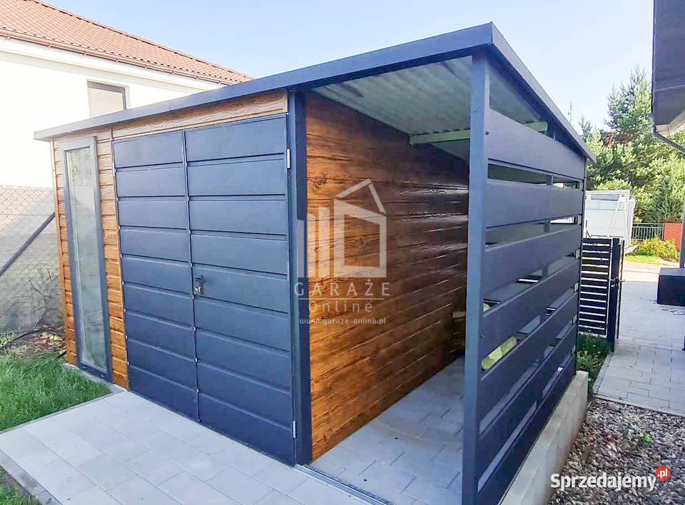 Schowek Domek Ogrodowy 3x25m wiata 1m Brama Białogard sprzedam