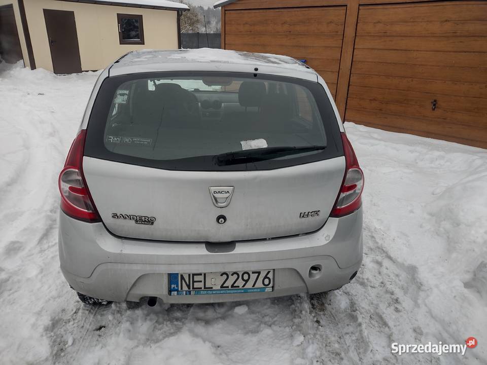 Dacia Sandero 14 LPG 2009 75KM Motoryzacja Ełk