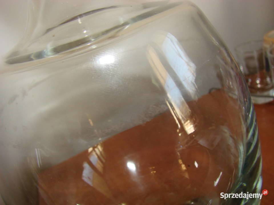 wazon szklany Porcelana i szkło Pruszcz Gdański