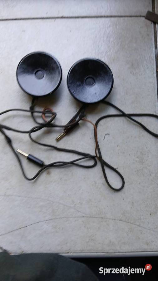 Stare słuchawki do detefon Radio kryształkowe małopolskie Kraków