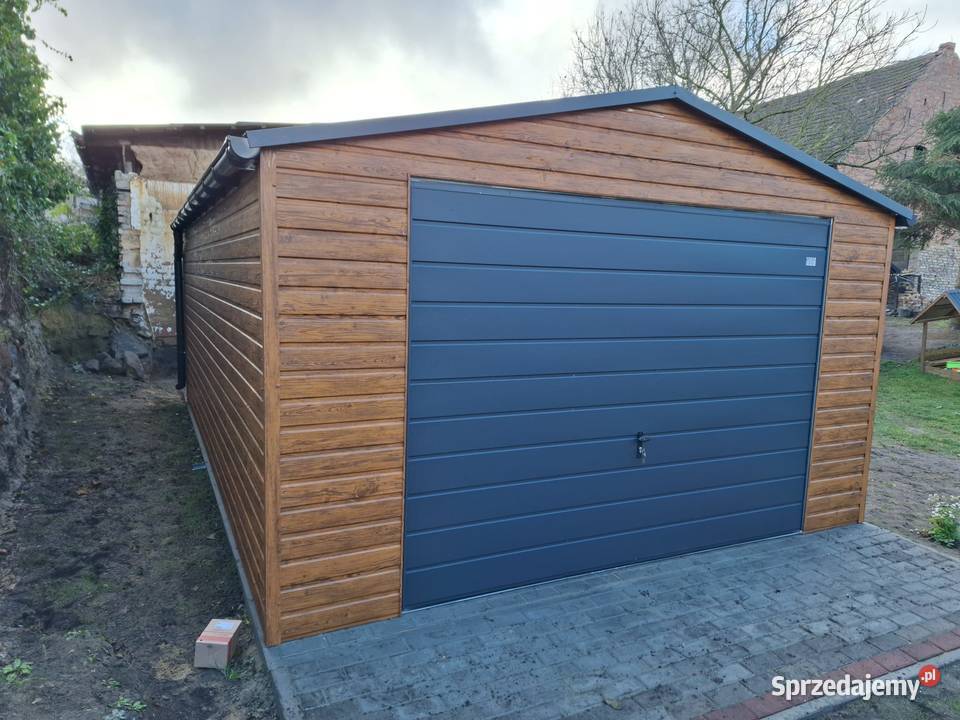 Garaż balszany PREMIUM mocny 4x6 NA PROFILU CAŁA łódzkie