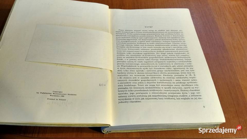 Pieniądz kruszcowy w Polsce Podręczniki Gdańsk