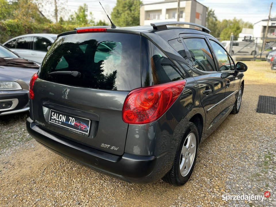 Peugeot 207 SW 14 1wł Klima Panorama Alu El światła przeciwmgielne Częstochowa