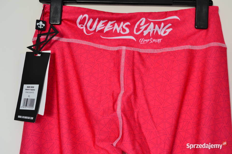 Damskie długie legginsy Olimp High Sock Pink Rzeszów