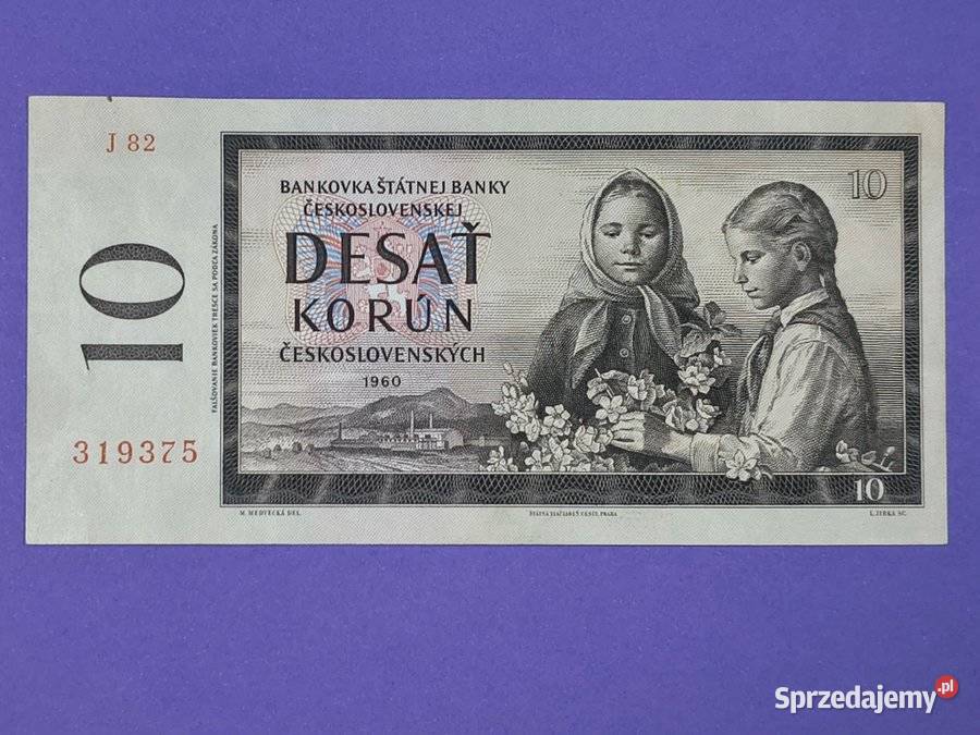 10 czechosłowackich koron z 1960 roku Rzeszów
