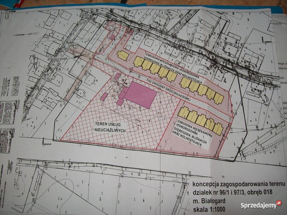 Działki budowlane 16 000m2 Bialogard Białogard sprzedam