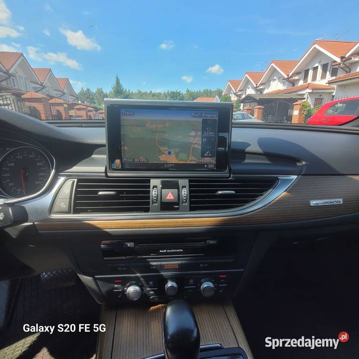AUDI A6 QUATRO S LINE 2016 BENZYNAGAZ podgrzewane fotele