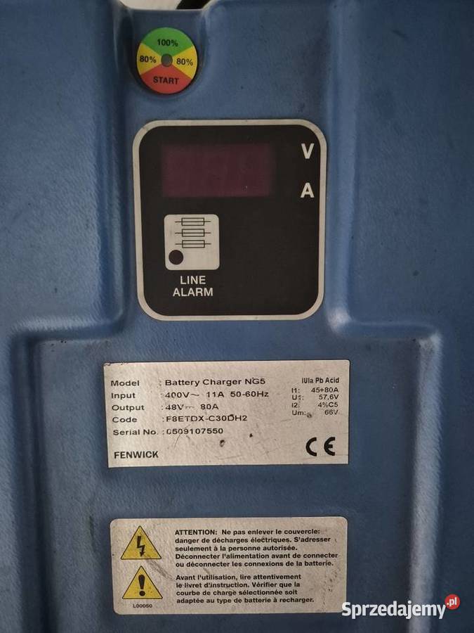 Prostownik Ładowarka baterii trakcyjnych Linde Sobienie-Jeziory sprzedam