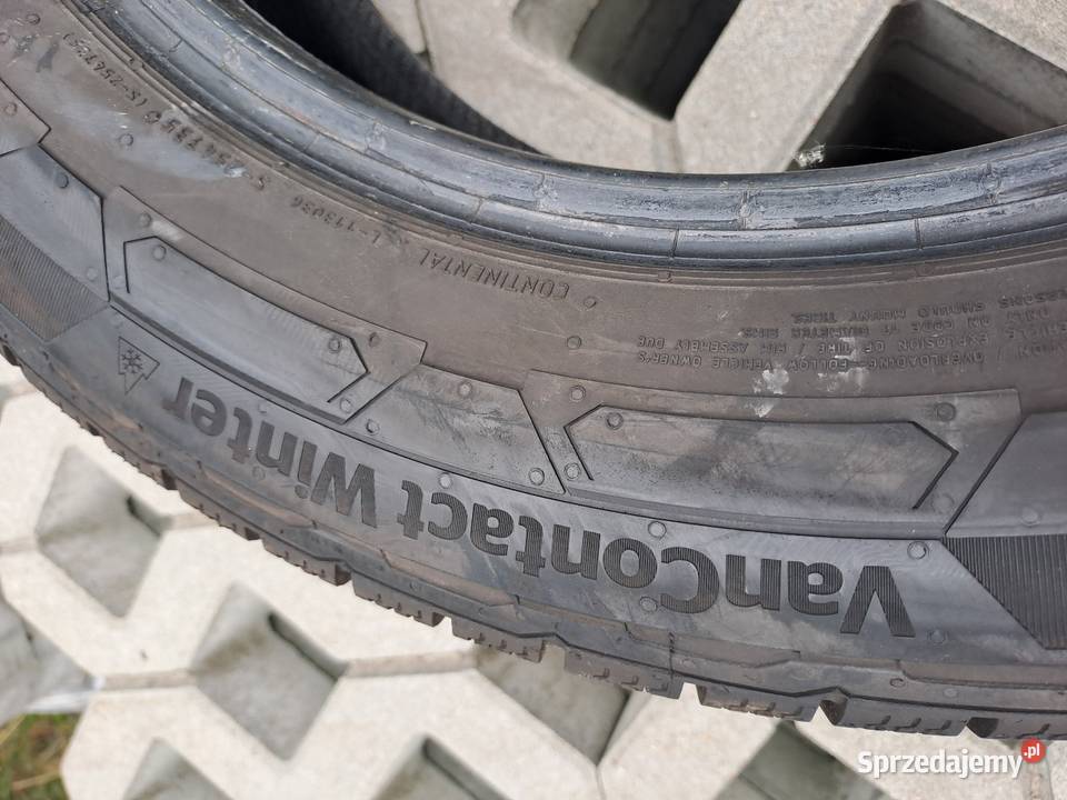 Opony zimowe 2255517C Continental vanContact Czarna Woda sprzedam