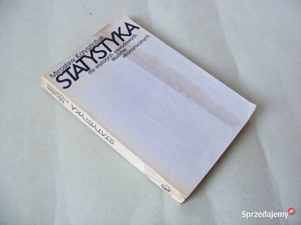 Statystyka Krzysztofiak Mała encyklopedia matematyka, statystyka Oborniki Śląskie