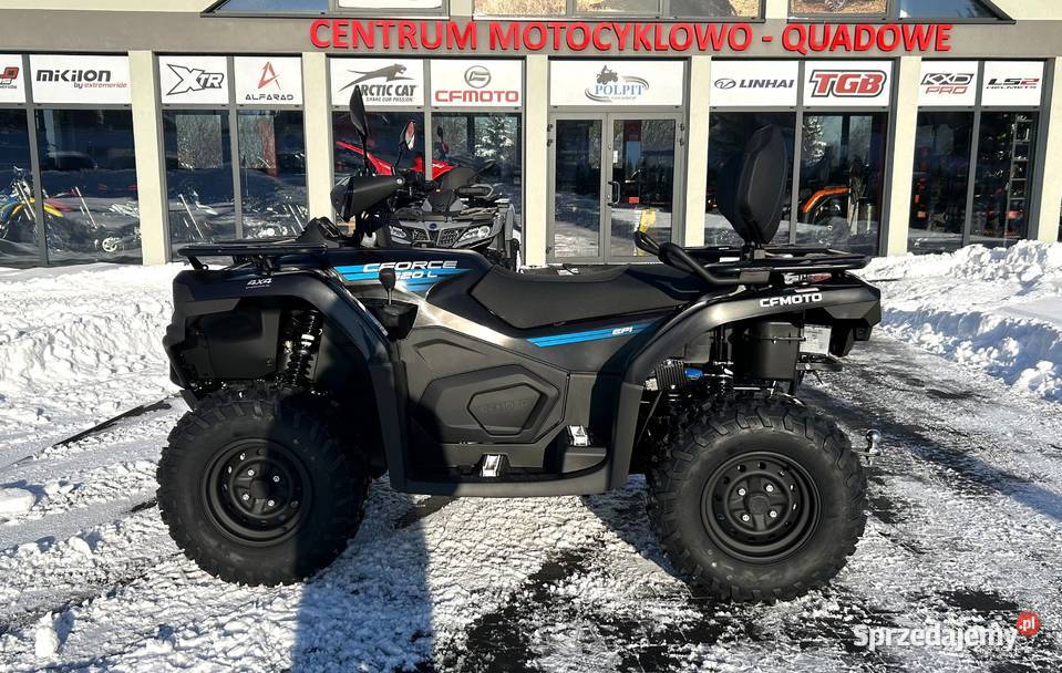 CF MOTO CFORCE 520L T3B CZARNA NOWY MODEL czterosuwowy Kraków sprzedam