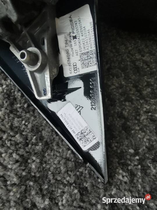 AUDI ETRON LUSTERKO LEWE KAMERA 4KE857409G Pielgrzymka
