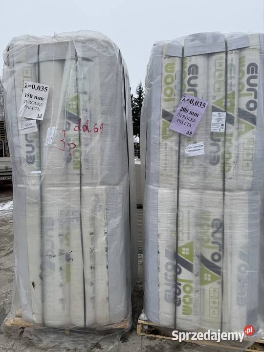 Wełna mineralna mata Eurowool M17 Euro Mata świętokrzyskie Oleśnica