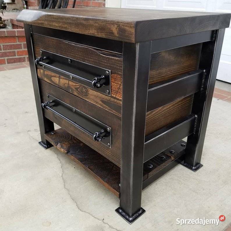 Industrialna komoda ŁazienkowaSzafka nocna loft Warszawa