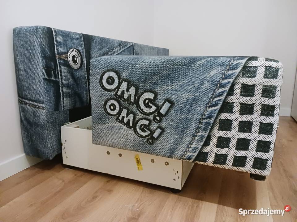 Sofa Libro PLAYfull BLUE unikalny wzór Otwock