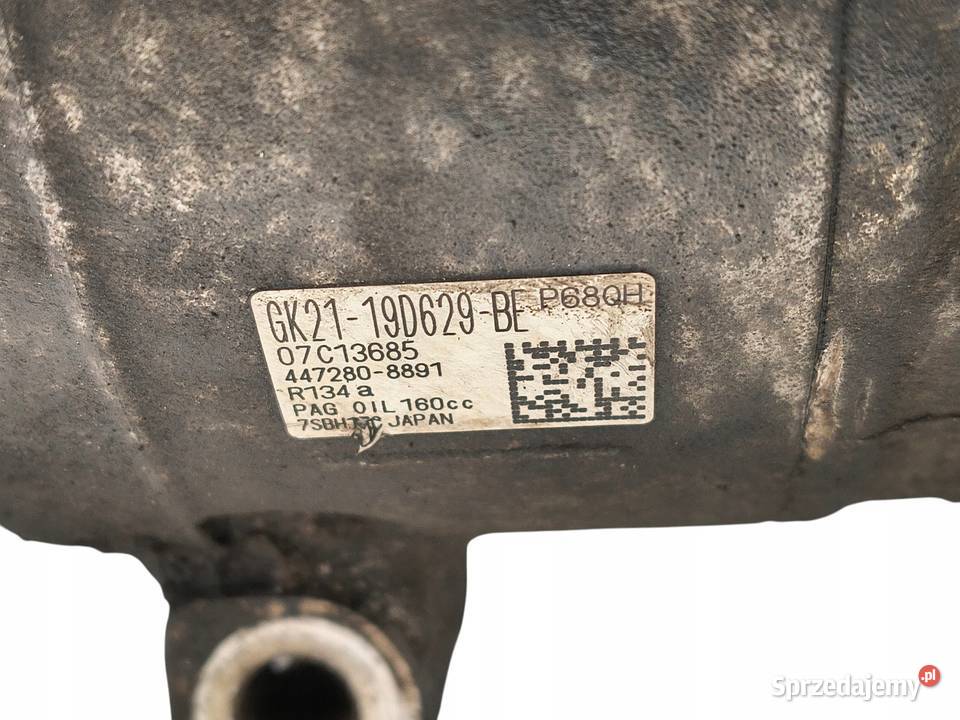 SPRĘŻARKA KLIMATYZACJI FORD TRANSIT CUSTOM 20 osobowe lubelskie Chełm