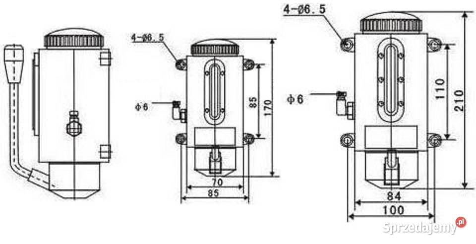 Pompa pompka smarowania ręczna do strugarki małopolskie Sidzina sprzedam