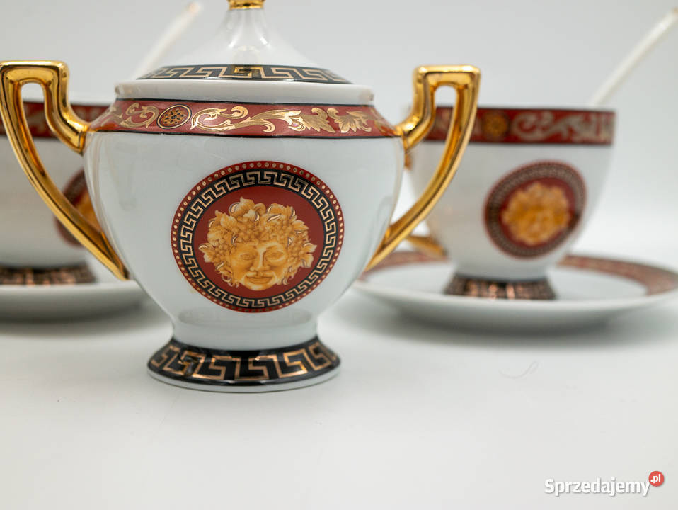 Porcelana Limoges serwis do kawy Medusa 6 osób Poznań