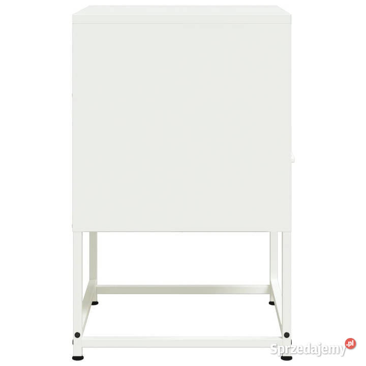 Szafka nocna biała 36x39x605 stal WM846564 mazowieckie Warszawa