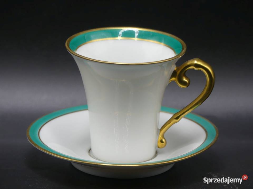 Zjawiskowa elegancka mokka Hutschenreuther stan Poznań