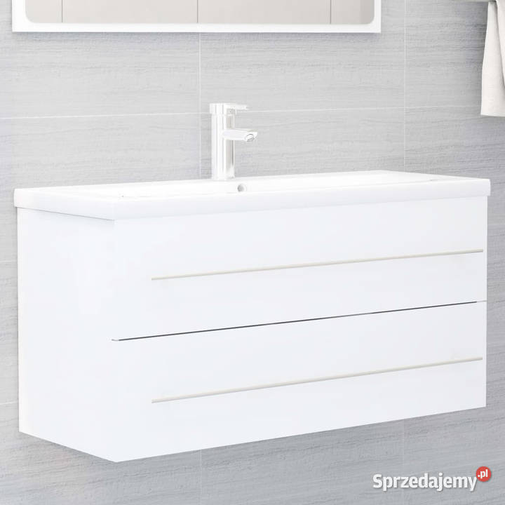 Szafka pod umywalkę biała 100x385x48 WM804719 Warszawa sprzedam