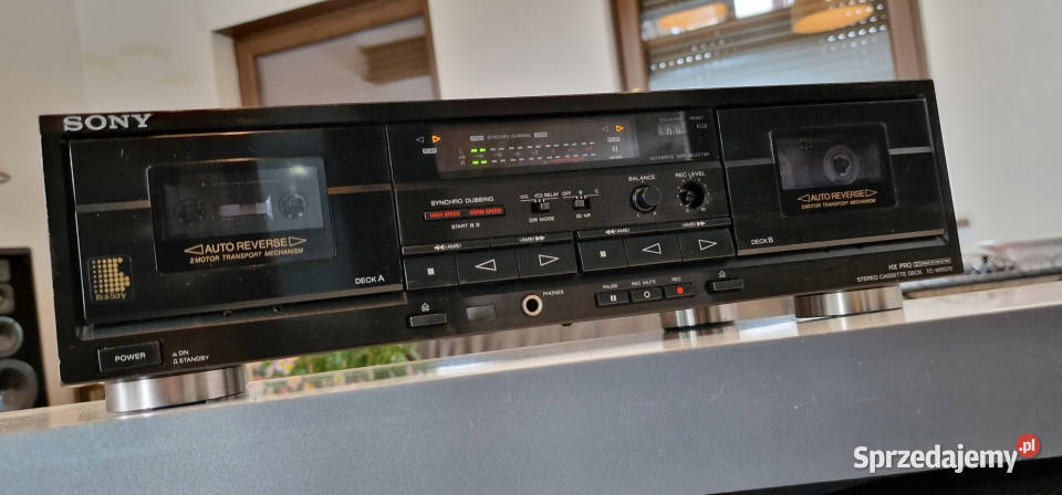 Magnetofon catette deck SONY TC WR 570 TCWR570 Międzychód sprzedam