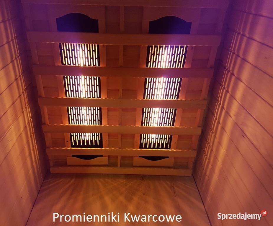Sauna Infrared Modena Maxi promienniki kwarcowe