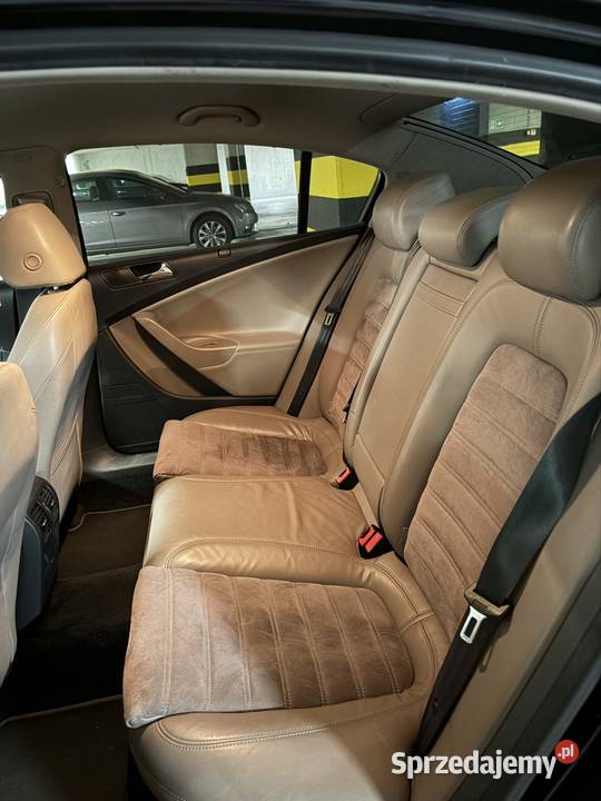 Volkswagen Passat B6 Highline 20 TDI 140 2008 elektrycznie ustawiane fotele