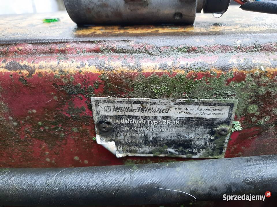 przyczepa wywrotka MUELLERMITTELTAL 18T Częstochowa