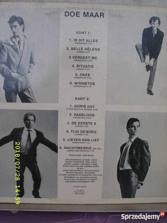 Pop LP DORIS DAYDOE MAR dolnośląskie Wołów