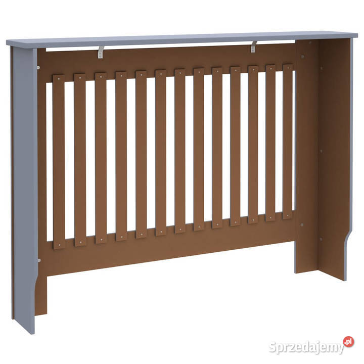 Osłona na kaloryfer antracytowa 112x19x815 MDF Warszawa