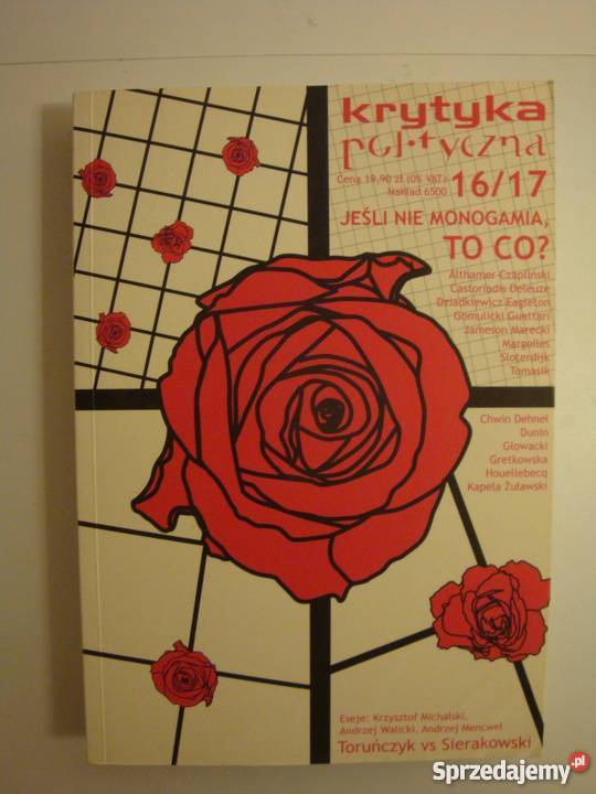 KRYTYKA POLITYCZNA 1617 JEŚLI NIE MONOGAMIA TO
