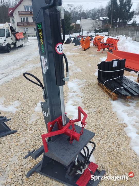 Łuparka hydrauliczna 20t pionowa do drewna Giżycko sprzedam