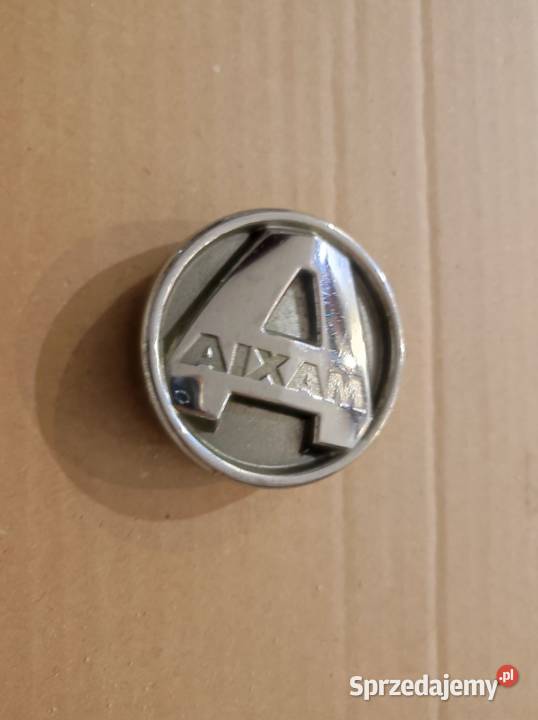 logo emblemat znaczek chromowany Aixam plakietka świętokrzyskie Kielce