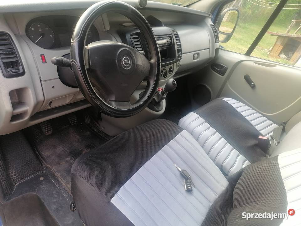 Opel vivaro lift 2007r sil 20d 3osoby zamiana 2000cm3 Jędrzejów