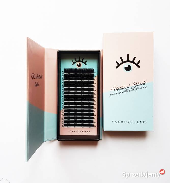 Paletka rzęs Fashion Lash Natural Black 007mm Toruń