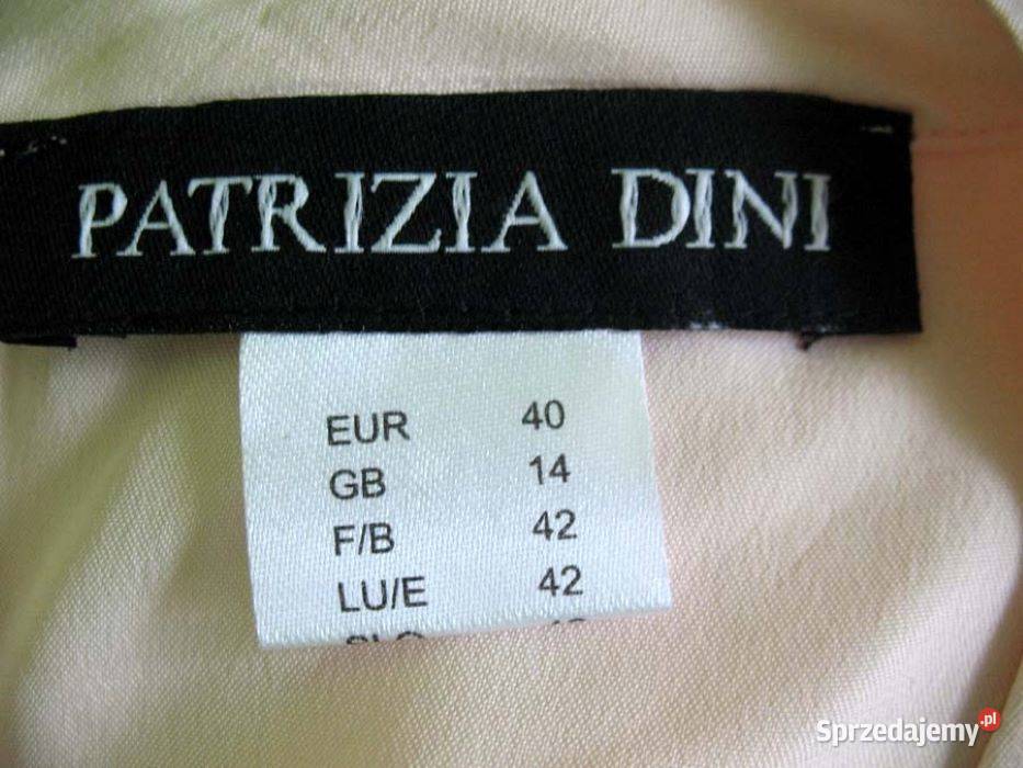 Bluzka pudrowy róż 40 L biust 108 Patrizia Dini mazowieckie Siedlce