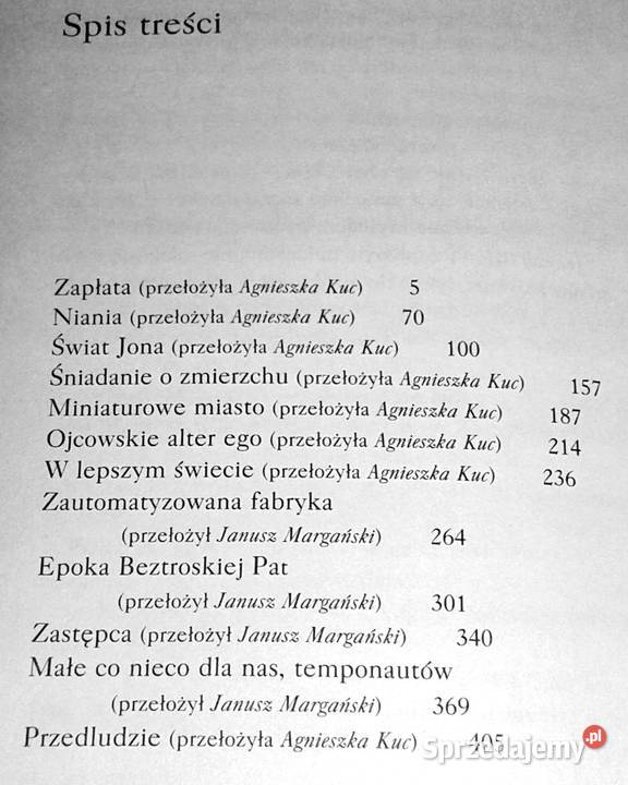 Zapłata Philip K Dick sprzedam