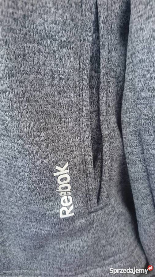 sportowa bluza Reebok szara fitness jogging hit Zembrzyce