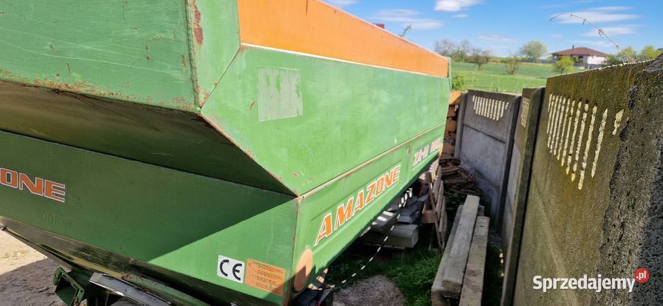 Amazone ZAM 3000l Rozsiewacze nawozów dolnośląskie Czerwony Kościół