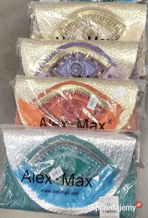 Torebka znanej włoskiej marki ALEX w 4 kolorach 22cm Warszawa