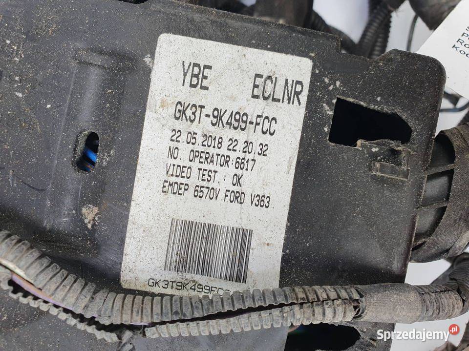 WIĄZKA FORD TRANSIT MK8 GK3T9K499PCC Motoryzacja Lipno sprzedam