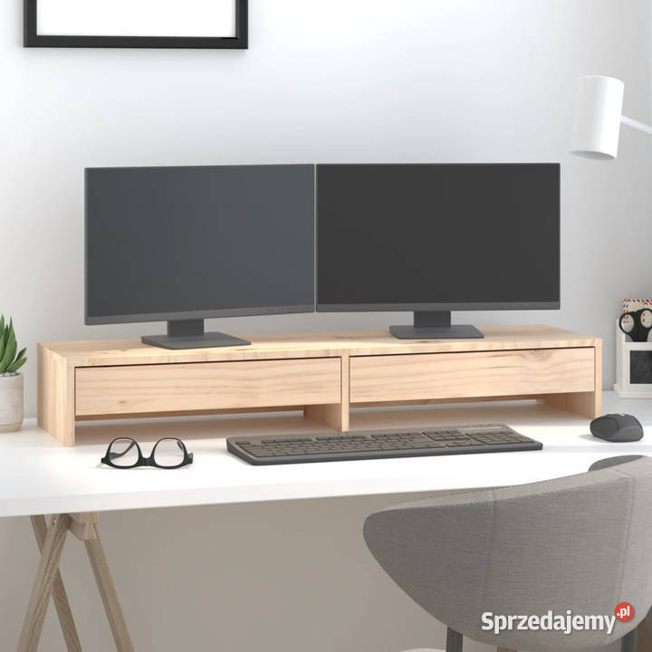 Podstawka na monitor 100x27x15 lite drewno Warszawa